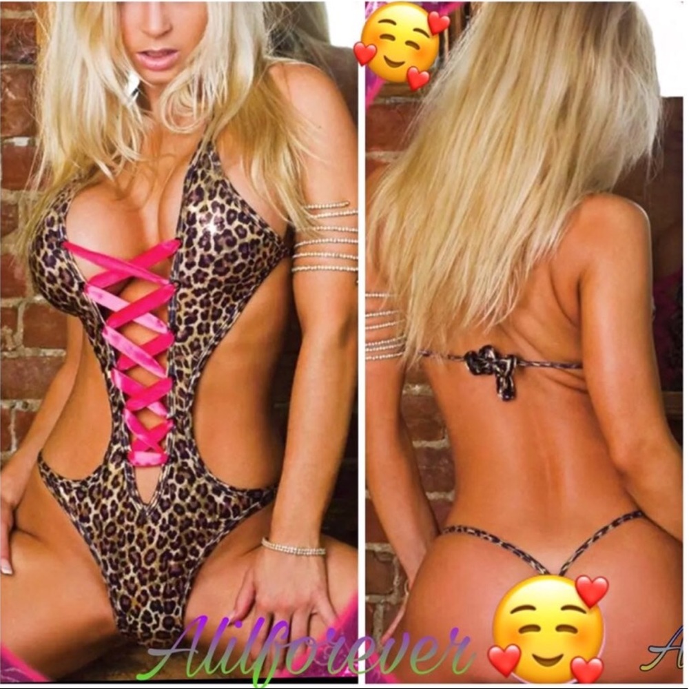 Leopard Lingerie Bodysuit